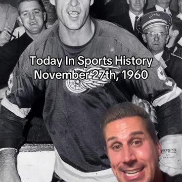 THE HISTORIC SPORTS MOMENT OF NOVEMBER 27th, 1960