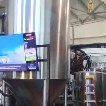 Behind the scenes at Guadalupe Brewing & Pizza Kitchen. #beer #craftbeerreview