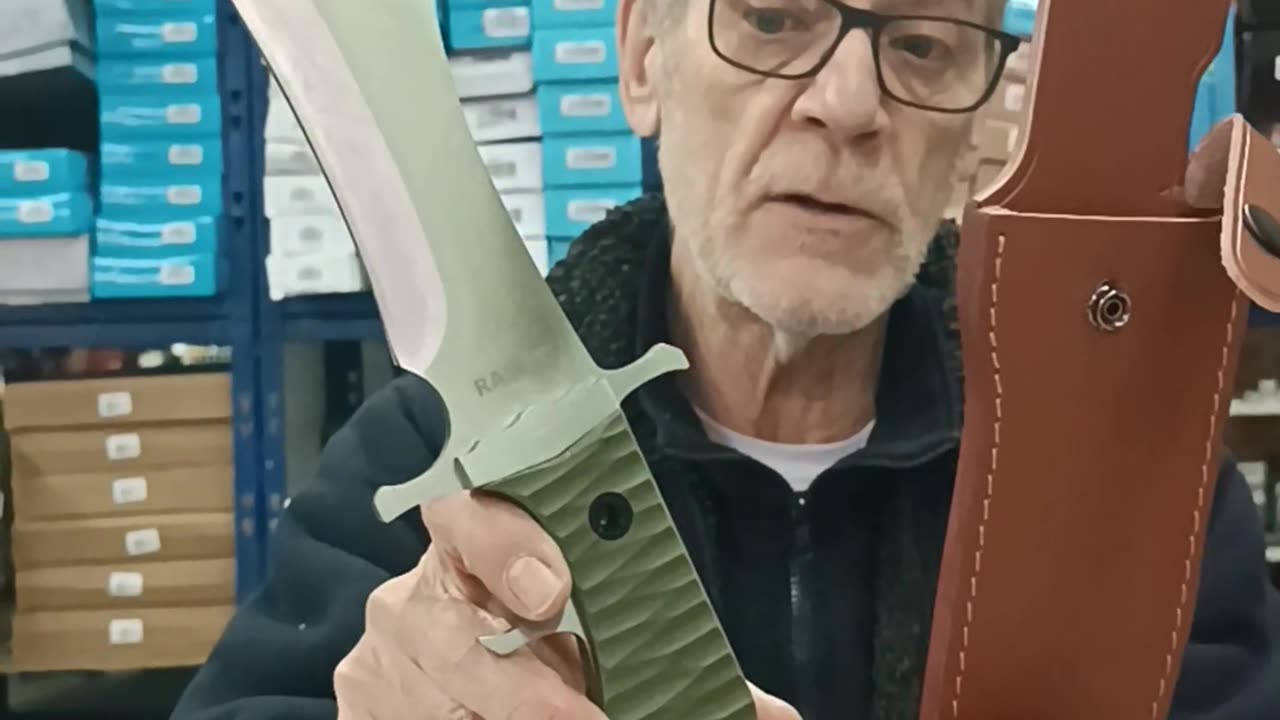 Cuchillo Rambo V #acerosdehispania #knife