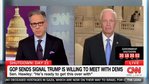 Senator Ron Johnson on The Lead with Jake Tapper 10.21.25