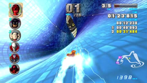 F-Zero GX: Outer Space with Spark Moon (Practice)