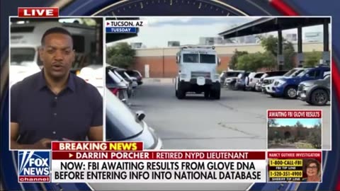 FBI says glove found with DNA appears to match the gloves of the suspect.