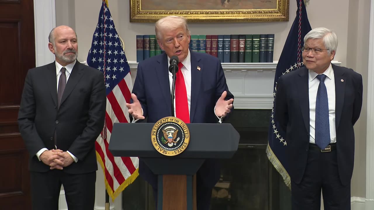 President Trump Makes an Investment Announcement