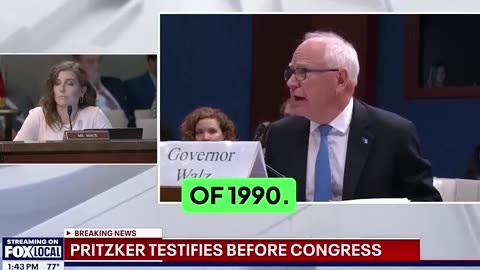 Watch Tim Walz Lose His Cool as Republican Goes Off Script to Ask This