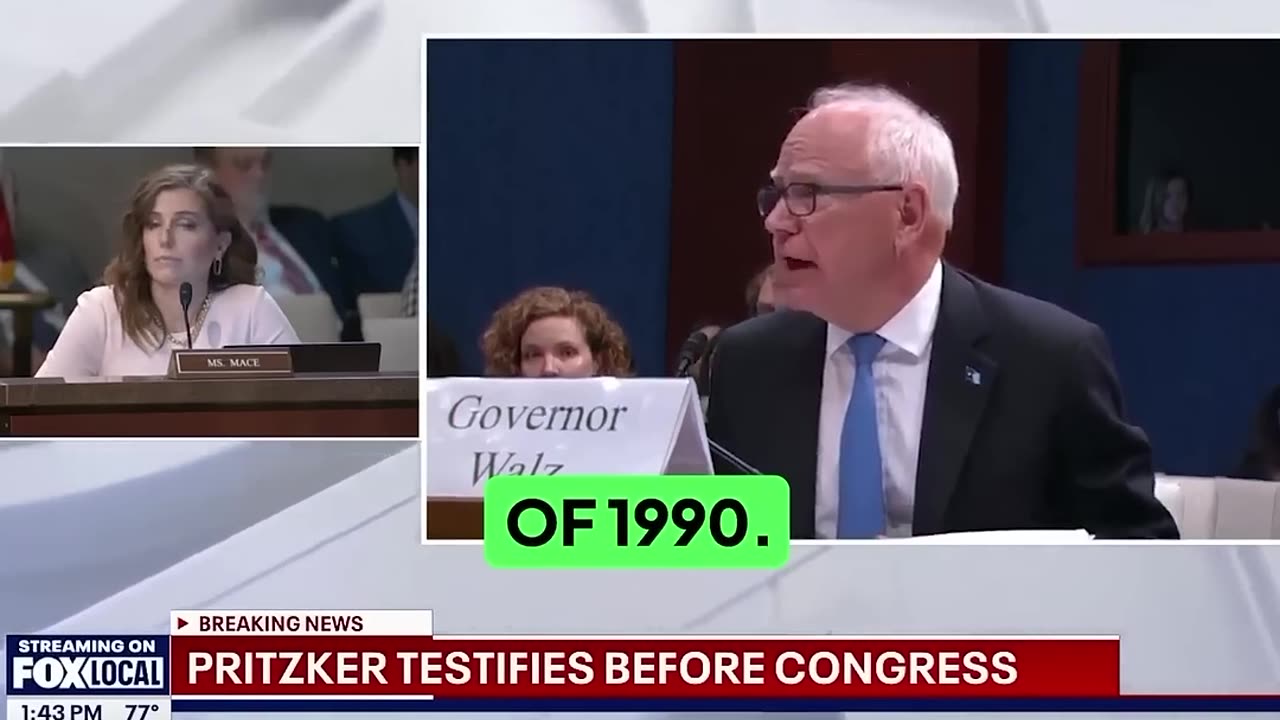 Watch Tim Walz Lose His Cool as Republican Goes Off Script to Ask This
