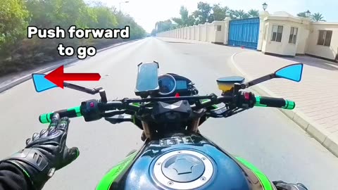 Countersteering on a Motorcycle