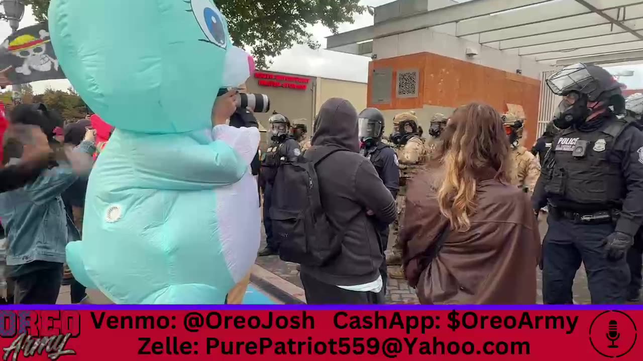 Live - Portland ICE Facility Protest - Saturday