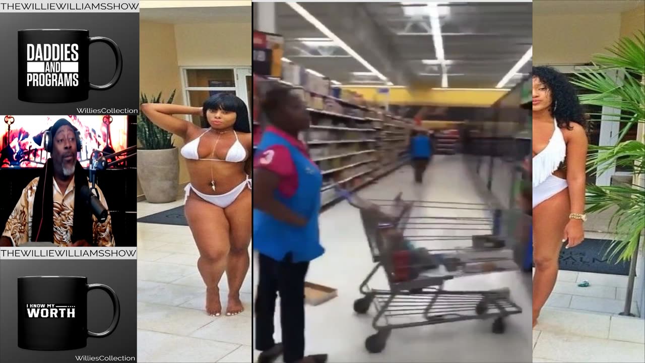 A Bunch of Thick Black Ladies Fighting in Walmart