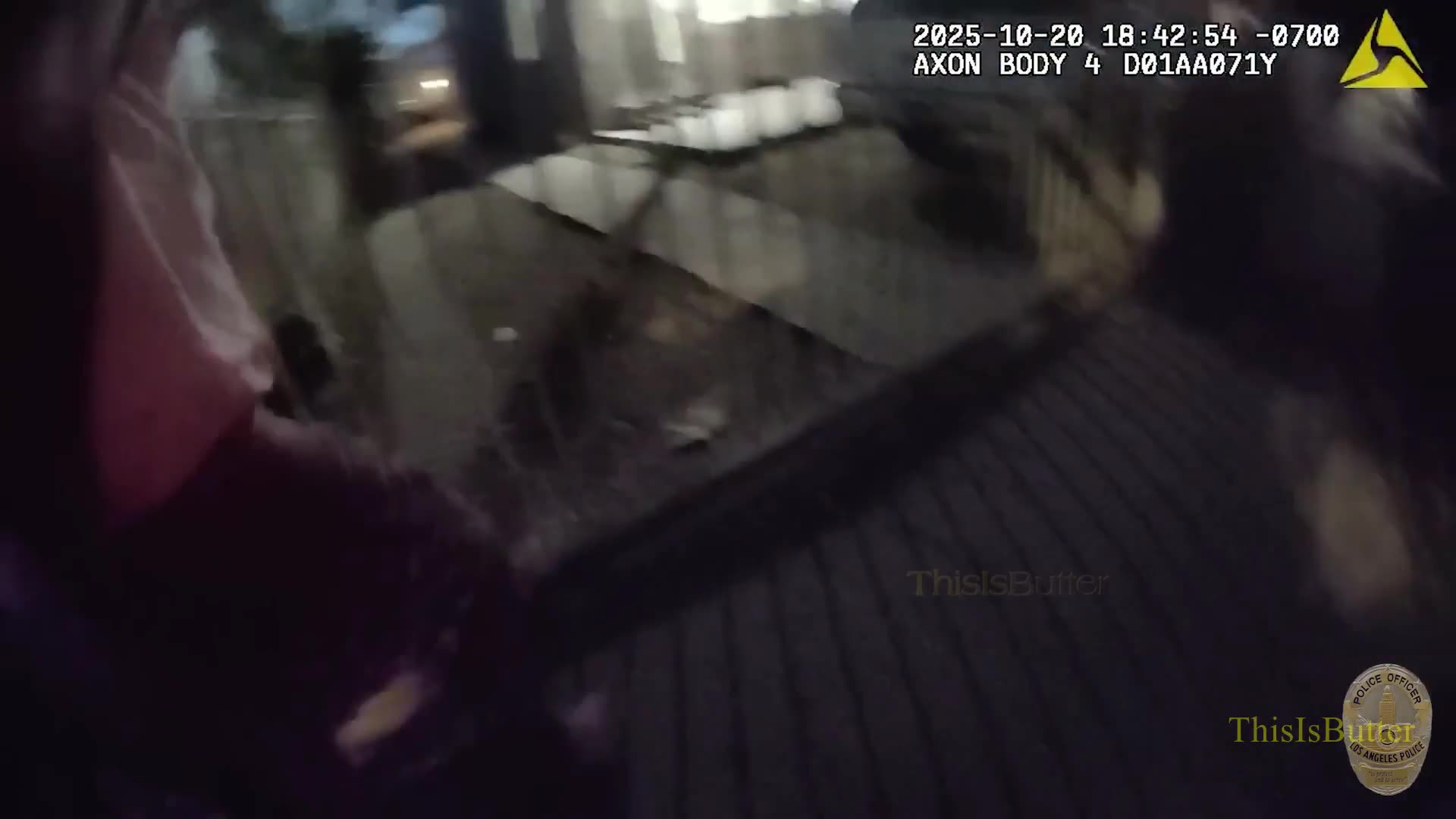 Narcotics suspect hospitalized for injuries sustained during arrest by LAPD officers