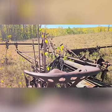 Curiosity & Balers_ Exploring Old Farm Equipment! #livingoffgrid #heavyequipment