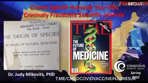 Dr Judy Mikovits: The plan is to inject humanity with the cancer VIRUS