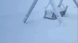 Insane Weather in Ukrainian Carpathian Mountains