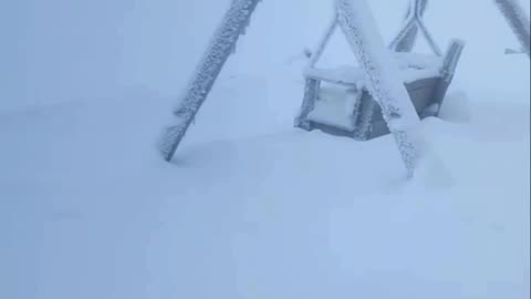 Insane Weather in Ukrainian Carpathian Mountains