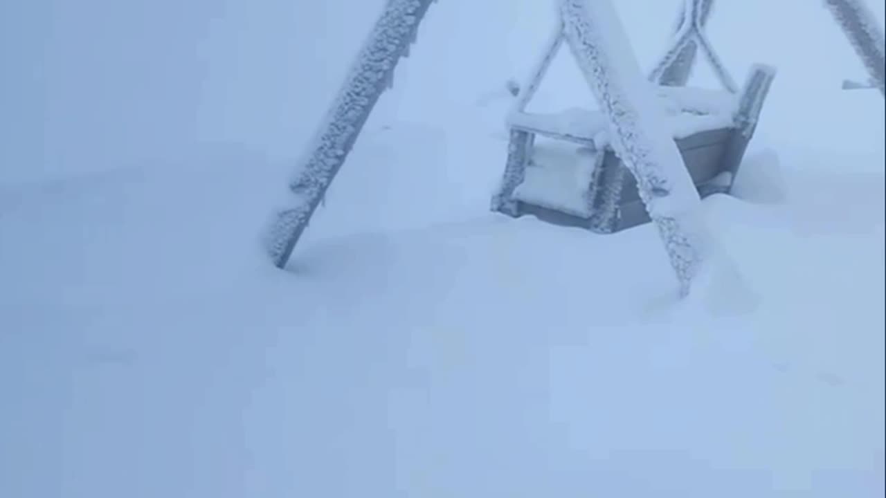 Insane Weather in Ukrainian Carpathian Mountains