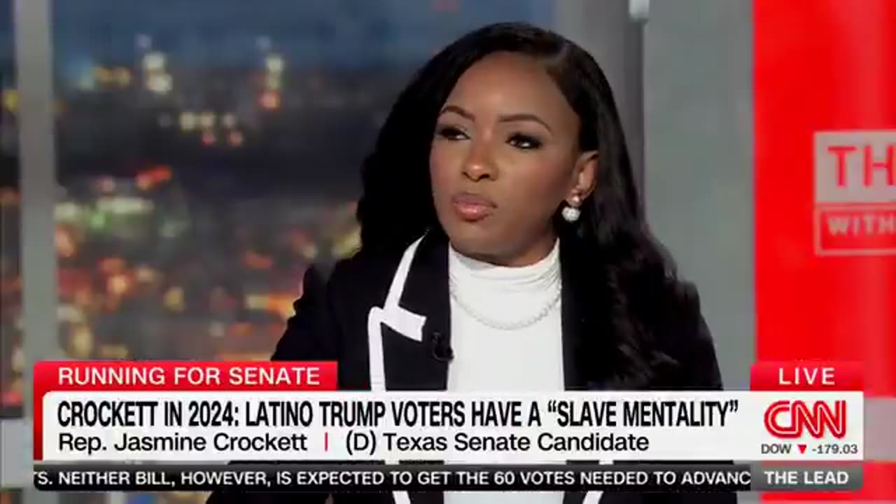 CNN confronts Jasmine Crockett with her OWN WORDS — the reaction says it all
