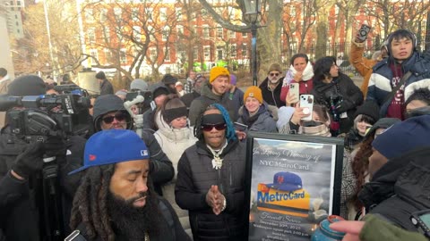LIVE: “Farewell Service” for the MetroCard in New York City