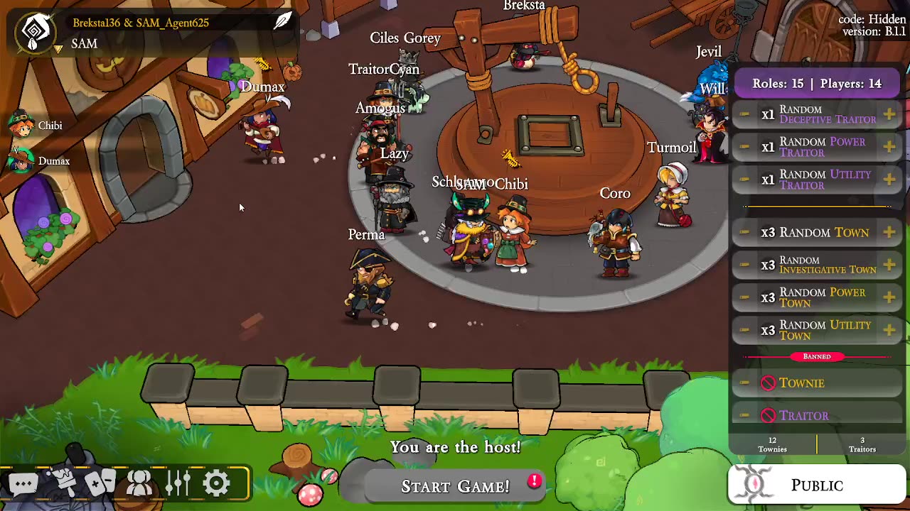 What do you call a belt full of watches? | Traitors in Salem Beta Release (2022/04/23)