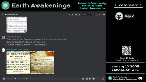 Earth Awakenings - Livestream 1 - #2111