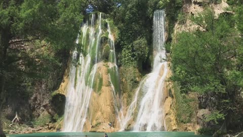 Minas Viejas Waterfall 5 (Huasteca Potosina, San Luis Potosi, Mexico)