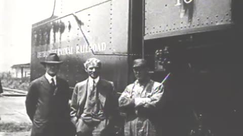 Henry Ford Pilots Big Locom... - Henry Ford Pilots Big Locomotive Henry Ford Dancing - fc-fc-2245a-b