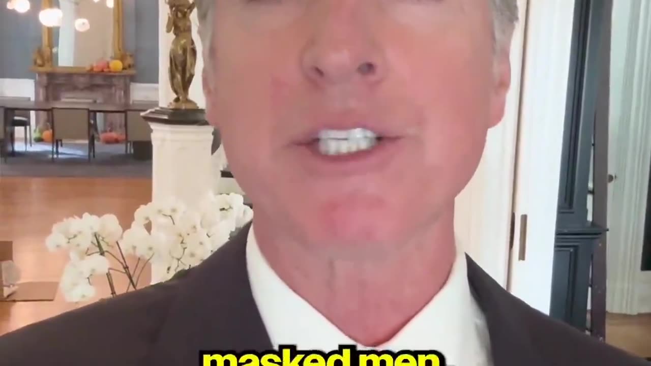 Gavin Newsom response to federal troops being sent to San Francisco