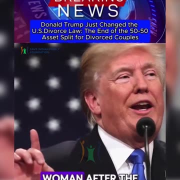 Trump on Divorce Law in USA