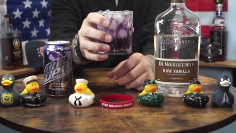 Jackson Corum - Dr McGillicuddy Raw Vanilla Liqueur & Mtn Dew Citrus Blackberry Soda