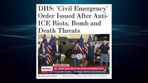 Civil Emergency Order Issued: After Anti ICE Riots Bomb and Death Threats