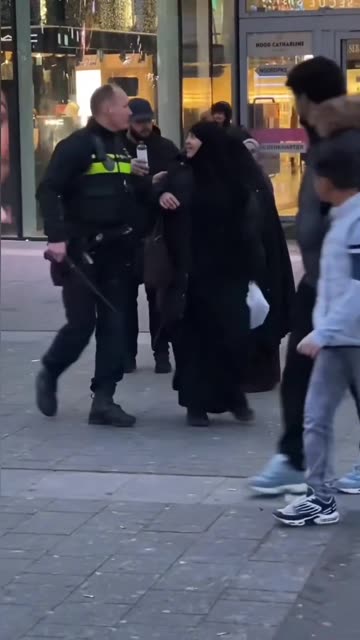 The Dutch police officer, who restored order and discipline, is now under investigation