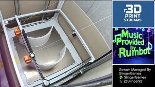 LIVE - Satisfying Large Format 3D Print