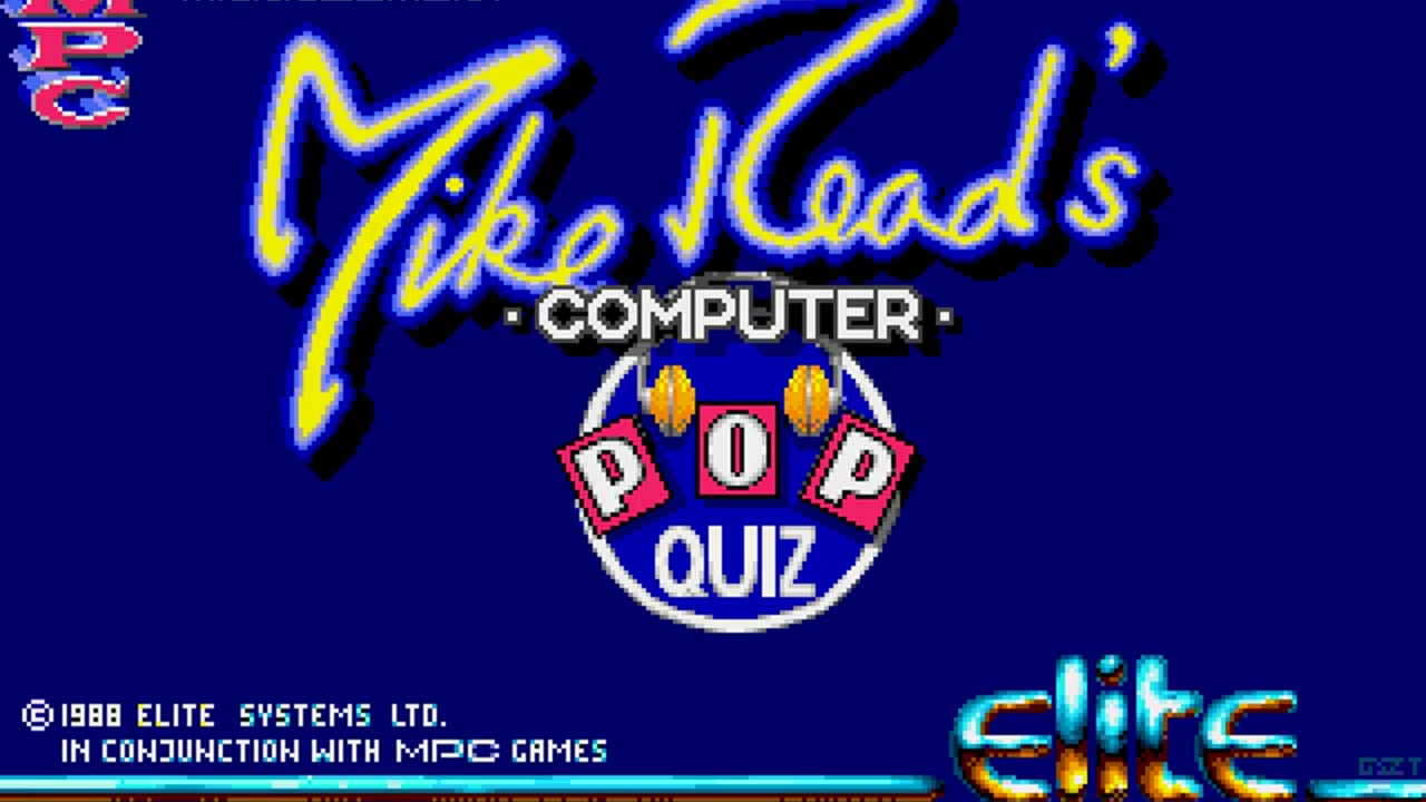 Amiga 500 Longplay - Mike Reads Computer Pop Quiz - WW