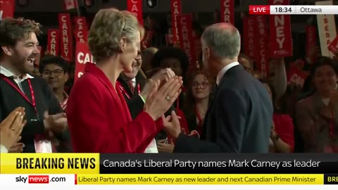 Mark Carney Elected As Liberal Party Leader To Become Canada's PM