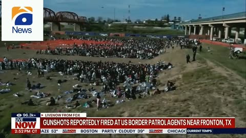 BREAKING: Mexico Drug Cartel gunmen fire shots at Border Patrol agents | LiveNOW from FOX