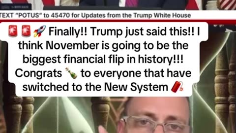 November is going to be the biggest financial flip in history!!! 