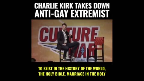 Charlie Kirk, TPUSA, and Homosex: A Warning
