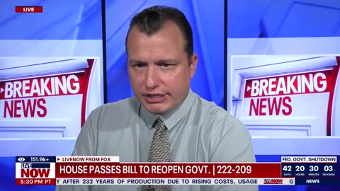 Johnson slams Democrats after House passes bill to end shutdown