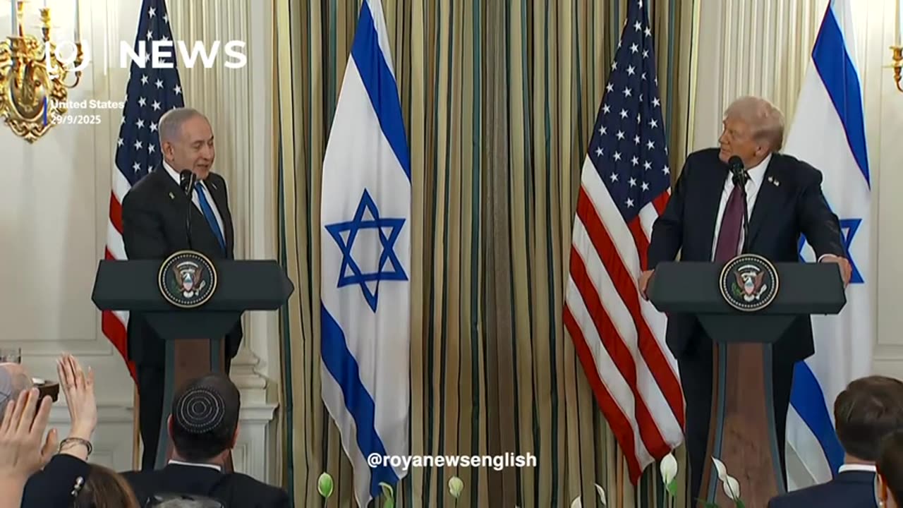 Trump says ‘Israel’ to withdraw from Gaza in phases under deal