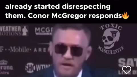Rosie moved to Ireland and started disrespecting Ireland. McGregor's response