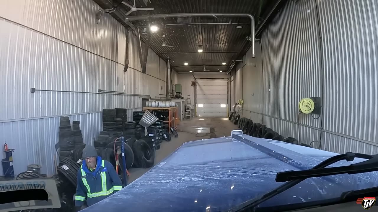 Life on the Road with Trucker Josh: Frosty Highways & Big Rigs