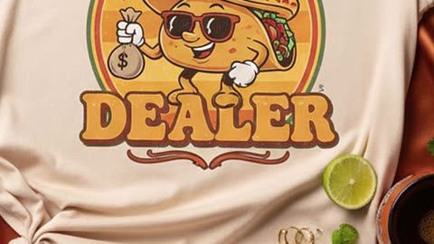 Not your average taco shirt… are you ready to deal flavor and laughs? #tacotuesday #funnytshirt