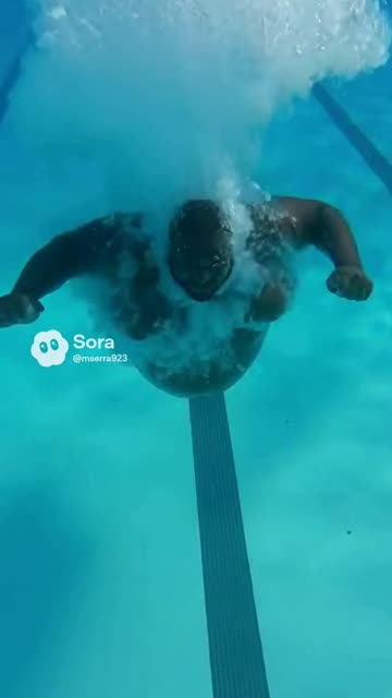 Underwater Impact Shot