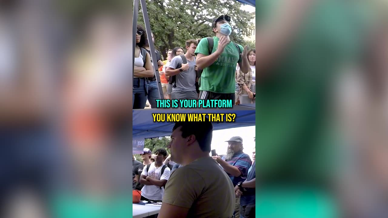 Charlie Kirk SHUTS DOWN Masked Student’s 'Cowardly' Take 😳🔥