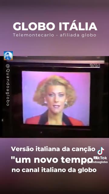 Globo Italia - Tema de Fim de Ano - anos 80