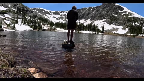 HOW TO CATCH COLORADO RIVER CUTTHROAT TROUT IN ROCKY MOUNTAIN NATIONAL PARK ON SPINNING GEAR!