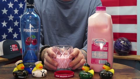 Dudley Luce - Pinnacle Cherry Vodka & Strawberry Milk