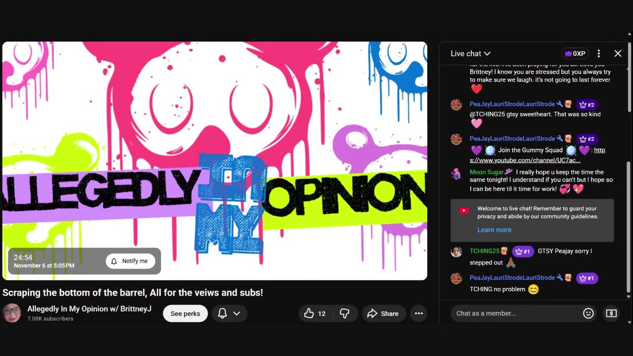 Scraping the bottom of the barrel, All for the veiws and subs!