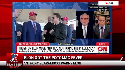 Elon Got The Potomac Fever