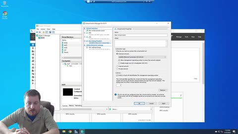 VLAN configuration for windows devices.