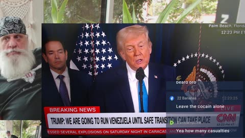 TRUMP LIVE ADMITTING WAR CRIMES