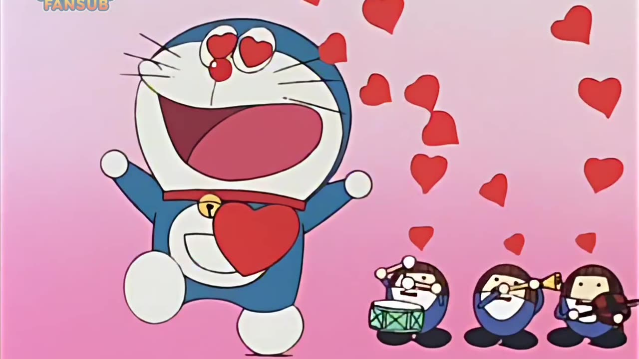 Doraemon (1980) - Tập 296 - Dàn nhạc khuấy động cảm xúc